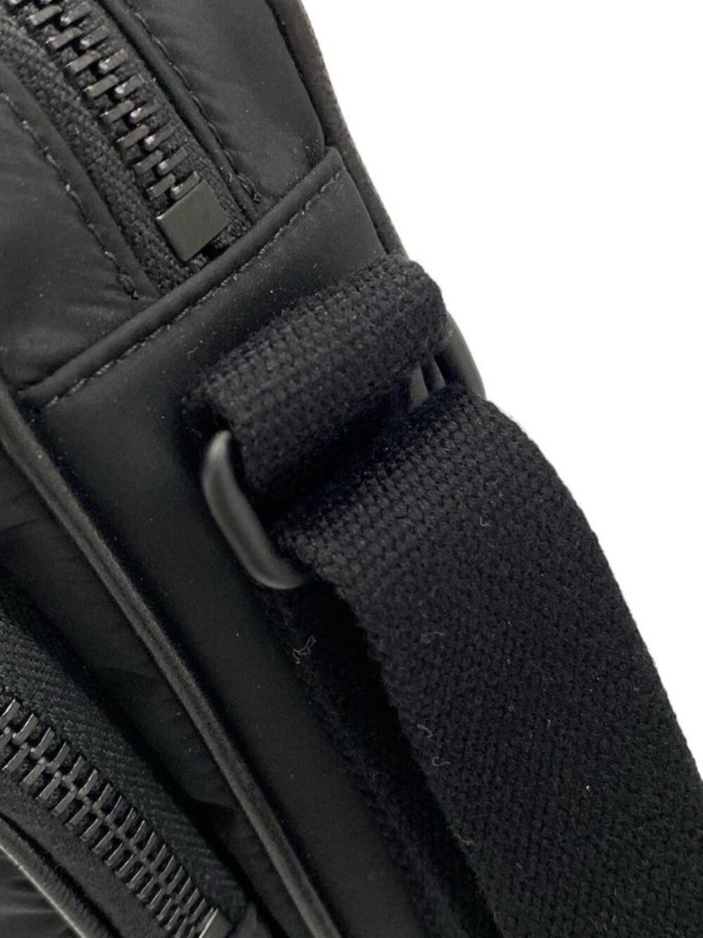 SAINT LAURENT PARIS - 779661 Black Nylon Leather Shoulder Bag - Picture 6 of 14